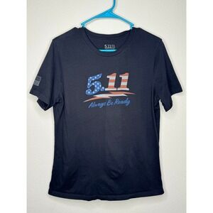 5.11 Tactical Women's USA Moto Logo Tee